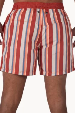 Mens Tabasco Stripe Boardshort