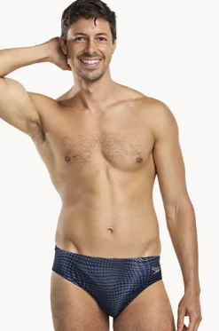 Mens Tech Allover 7cm Brief