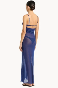 Mesh Cindy Ring Maxi Dress