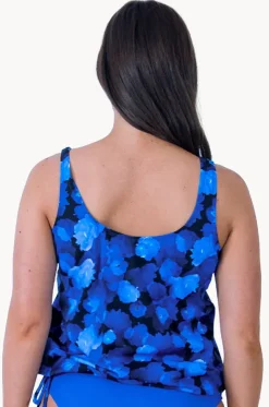 Midnight Island Blouson Tankini Separate +