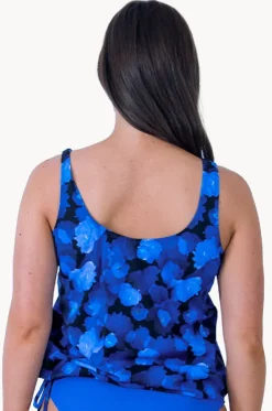 Midnight Island D/DD Cup Blouson Tankini Separate