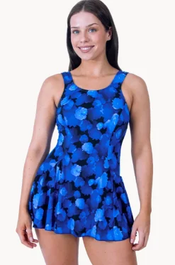 Midnight Island Swim Dress