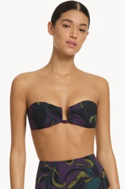 Midnight Tropical Bandeau