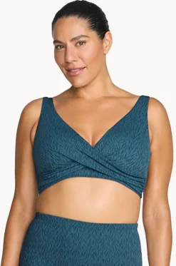Minque Delacroix Cross Front Bra