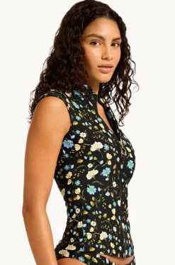 Modern Romance Cap Sleeve Suntop