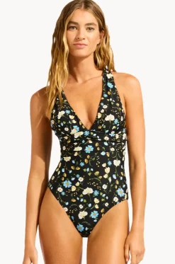 Modern Romance Cross Back One Piece