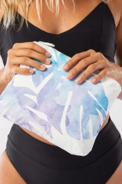 Monstera Small Pouch