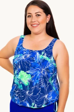 Nantucket D/DD Cup Blouson Tankini Separate