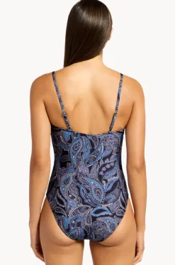 Oasis Paisley Minimal Tank One Piece