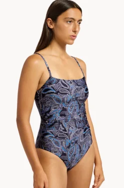 Oasis Paisley Minimal Tank One Piece