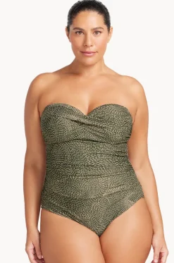 Onda Perspective Botticelli D/DD Cup Bandeau One Piece
