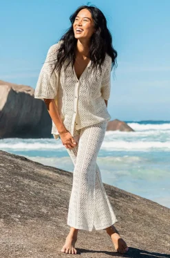 Pacific Dreams Crochet Pant