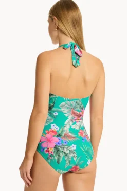 Pacifico Halter Bandeau One Piece
