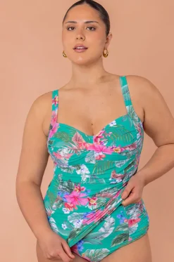 Pacifico Twist Front Tankini Separate