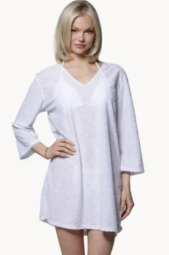 Palms Terry V Neck Tunic