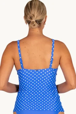 Parisian Summer D/E Cup Wrap Tankini Separate