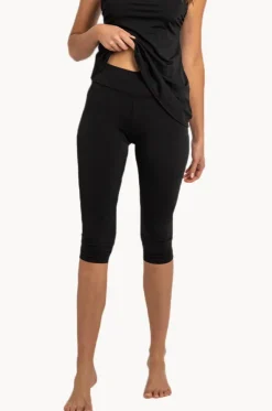 Plain Capri Swim Pant