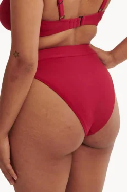 Plain High Leg Brief