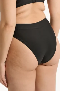 Plain High Leg Brief
