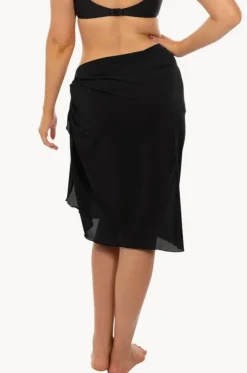 Plain Mesh Long Sarong