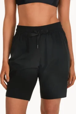 Plain Mid Boardshort