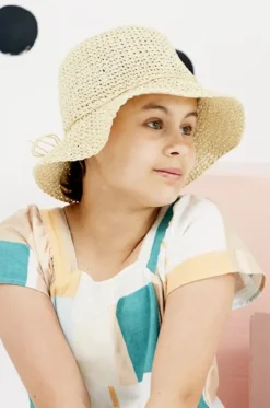 Poet Straw Crochet Hat