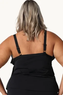 Pool Tiered Frill Tankini Separate