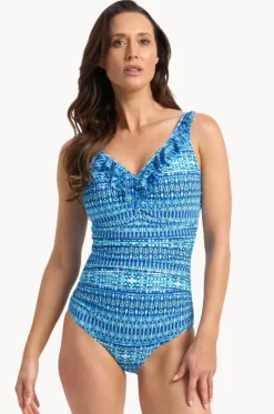 Portugal Dd/e Cup Mesh Frill One Piece