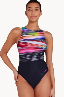 Prism Geo Hi Front One Piece