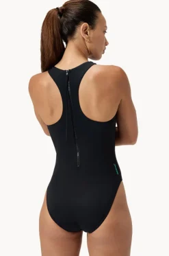 Racer Zip Back One Piece