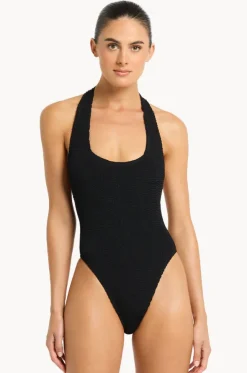 Recycled Ava Halter One Piece