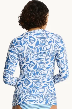 Reef Long Sleeve Suntop