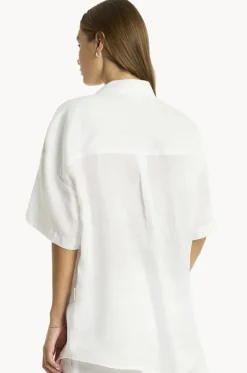 Resort Linen Aloha Shirt