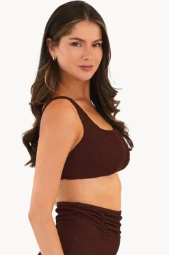 Retro Deco DD/E Cup Square Neck Bra