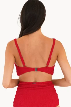 Retro Deco DD/E Cup Wrap Front Bra