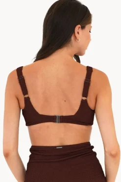 Retro Deco F/F Cup Square Neck Bra