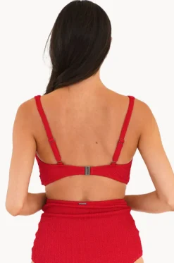 Retro Deco F/G Cup Wrap Front Bra