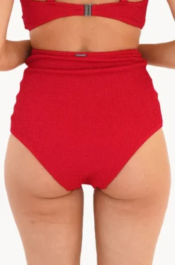 Retro Deco High Waist Gathered Pant