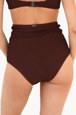 Retro Deco High Waist Gathered Pant