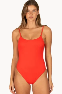 Rococco Minimalist High Leg One Piece