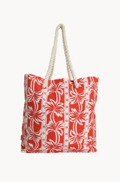 Row Of Palms Beach Bag