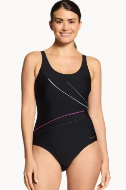 Safari Leaf Macmaster Adjustable Scoopback One Piece