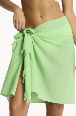 Salt Frayed Sarong