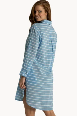 Santorini Button Painter Dress