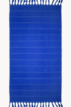 Santorini Stripe Beach Towel