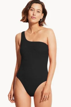 Sea Dive One Shoulder One Piece