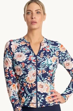Select Floral Long Sleeve Suntop