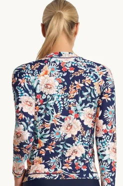 Select Floral Long Sleeve Suntop