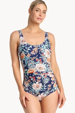 Select Floral Pintuck One Piece
