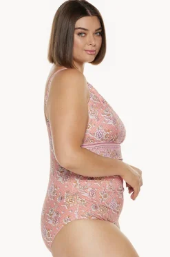 Seychelles Keyhole High Neck One Piece